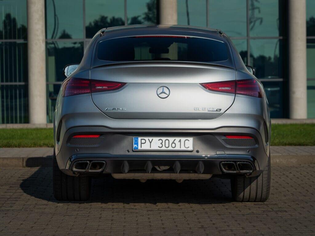 Mercedes GLE – tył auta, zdjęcie do ogłoszenia